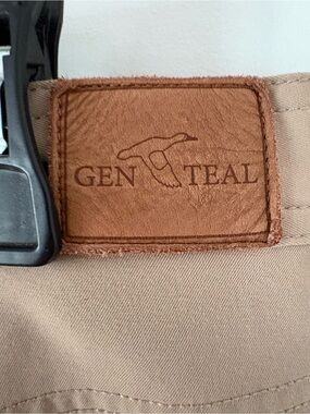 Gen-Teal Men’s Khaki Pants 34x30